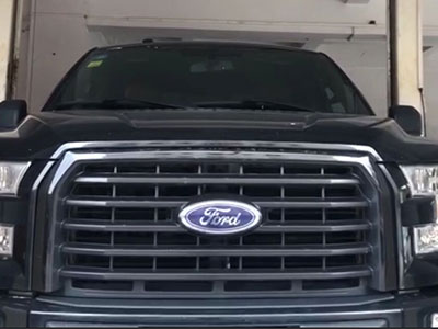 2017款福特猛禽F150减震器改装电控100段软硬可调氮气减震器6段回弹可调