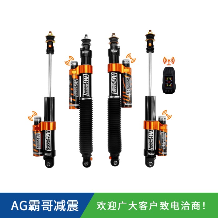 吉普牧马人JKAGSHOCKS无线电控氮气减震器原车/1.5/2/4寸升高